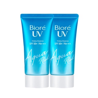 Biore UV AQUA Rich Watery Essence Gel SPF50+ PA++++ 50 กรัม X 2