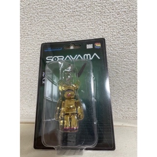 (ของแท้) Be@rbrick 70% Hajime Sorayama [Gold] (Bearbrick)