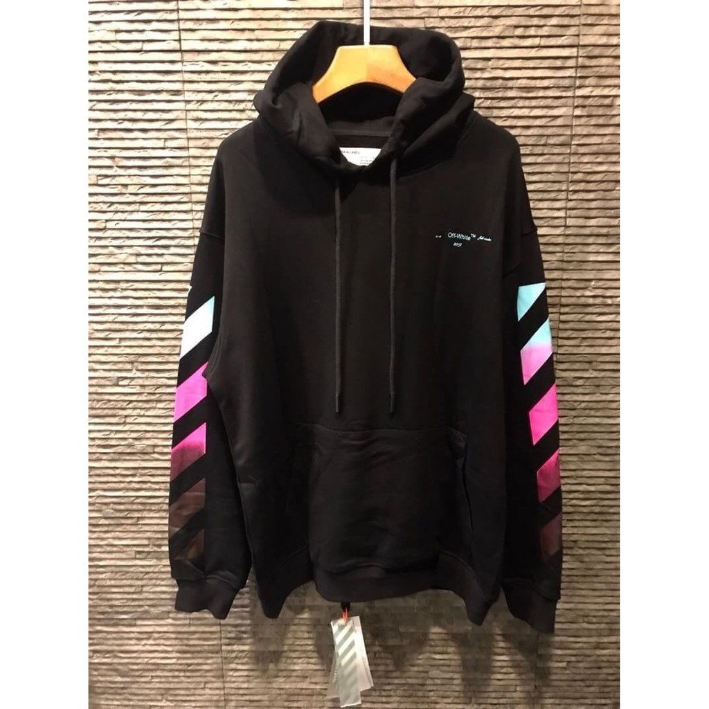 off white diag gradient hoodie