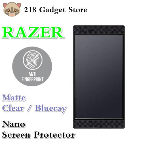 Razer Phone 2 / Razer โทรศัพท์ เคลือบด้าน ใส เคลือบด้าน บลูเรย์ ป้องกันนิ้วมือ พิมพ์ นาโน ป้องกันหน้าจอ