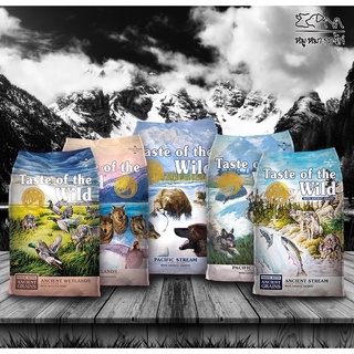 (แพ็คคู่1แถม1) TASTE OF THE WILD เทสต์ ออฟ เดอะ ไวลด์ อาหารเม็ดสำหรับสุนัข  (ขนาด680กรัม2ถุง)