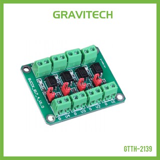 [Gravitechthai]4-CH Optocoupler Isolation Module - PC817