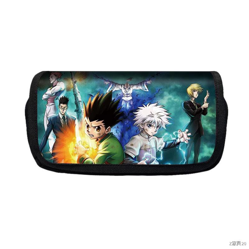 Anime Hunter X Hunter Pencil Bag Cartoon Kid Pencil Case Zipper Makeup Bags Portable Storage Bag School Supplies Pen Ca Shopee Thailand