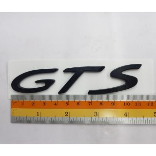 Logo Gts ของรถ Porsche ตัวเล็ก