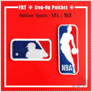 แผ่นแพทช์สําหรับเย็บติดเสื้อผ้า nba/mlb 2 ชิ้น