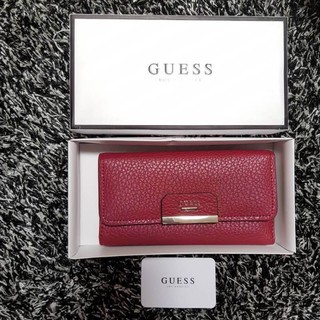 Guess leather wallet กระเป๋าสตางค์ใบยาว