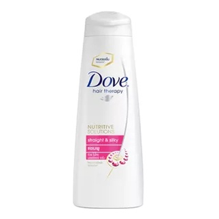 ✨คุ้มสุดๆ✨ DOVE โดฟ สเตรท แอนด์ ซิลกี้ แชมพู 340 มล. 🚚พร้อมส่ง!! 💨