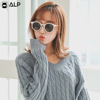 🎊 🎊ขายดีพร้อมส่ง  😎 ALP Sunglasses แว่นกันแดด Vintage Style รุ่น 0010