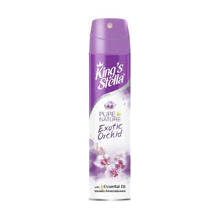คิงส์ เพียวเนเจอร์สเปรย์ปรับอากาศกลิ่น Exotic Orchid 300ml.