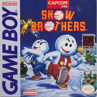 ตลับเกมส์บอย GB GBC GBA  Snow Brothers