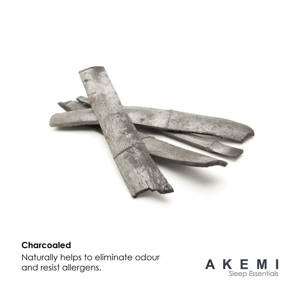 [ราคาโปร] Akemi หมอนหนุน รุ่น Charcoaled Bamboo Visco Elastic (New) ราคา ถูกที่สุด ดีลบีเคเค แกลเลอรีภาพที่ 3