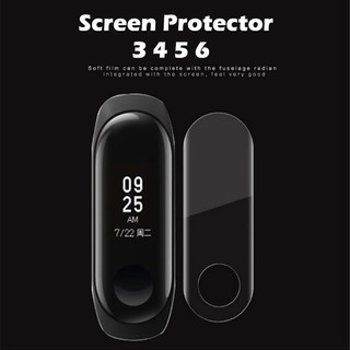 Xiaomi Mi Band 7 ฟิล์มป้องกัน Mi Band 3/4/5/6 ฟิล์ม TPU ฝาครอบป้องกันหน้าจอ