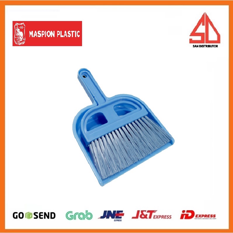 SMALL DUST BROOM SET BS-005S MASPION | BROOM + โชเวล | MINI BROOM รถ DUST SHVEL