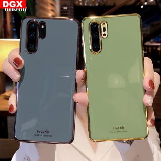 เคสมือถือ ซิลิโคน แบบนุ่ม สีพื้น สำหรับ Huawei P30 Lite Huawei P20 Pro Huawei  Y7A Huawei Y6P 2020 Huawei Y9 2019 Huawei Y9 Prime 2019 Huawei Nova 3i Huawei Nova 5T Huawei Nova 7i