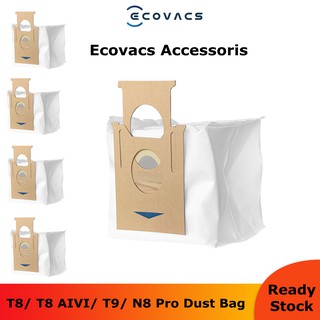 ถุงเก็บฝุ่น Ecovacs แบบเปลี่ยน สําหรับ Ecovacs T8 T8 AIVI T9 N8 Pro T9 AIVI