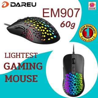 Dareu Mouse รุ่น EM907 (สำหรับเล่นเกมส์) รับประกัน 1 ปี