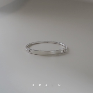 RBA Smith (Silver 925 Bangle) | กำไลข้อมือเงินแท้ 925