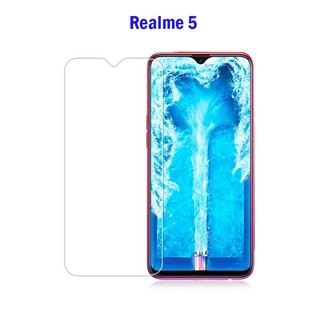 กระจกนิรภัย ฟิล์มกันรอย Realme 5