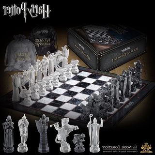 ชุดหมากรุกแฮร์รีพ็อตเตอร์ Harry Potter Wizard Chess Set Hogwarts Final Challenge International Chess