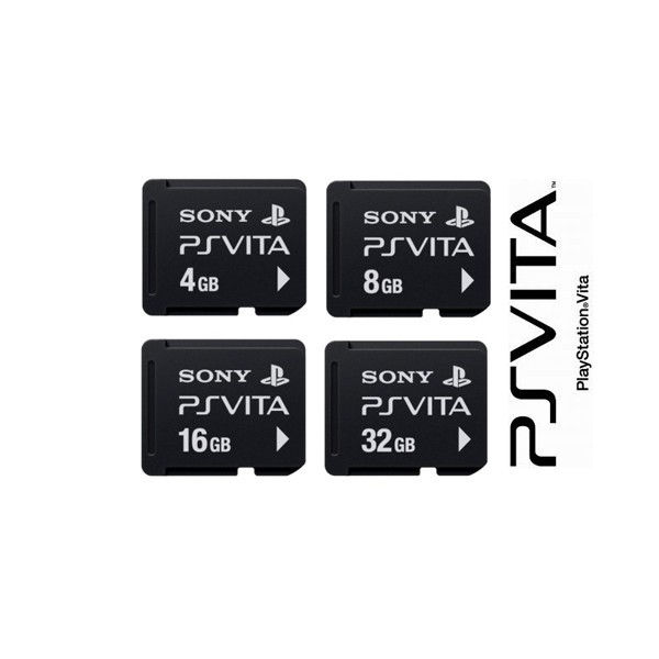 [SELL] Official Sony PlayStation Vita Memory Card 4/8/16/32GB (USED) เม็มโมรี่ PS Vita ของแท้ มือสอง !!
