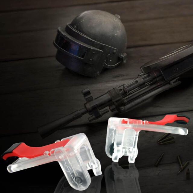 M24 รุ่นใหม่ ซ้าย-ขวา 1คู่ ปุ่มช่วยยิงเกมส์บนมือถือ จอยเกมส์ จอยมือถือ (Rules of Survival, PUBG)