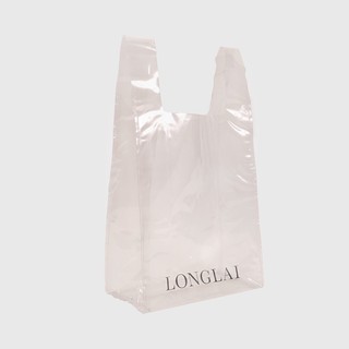 Longlai กระเป๋าพลาสติก Transparent Shopper Bag