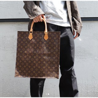 LV sac plat Monogram ของแท้