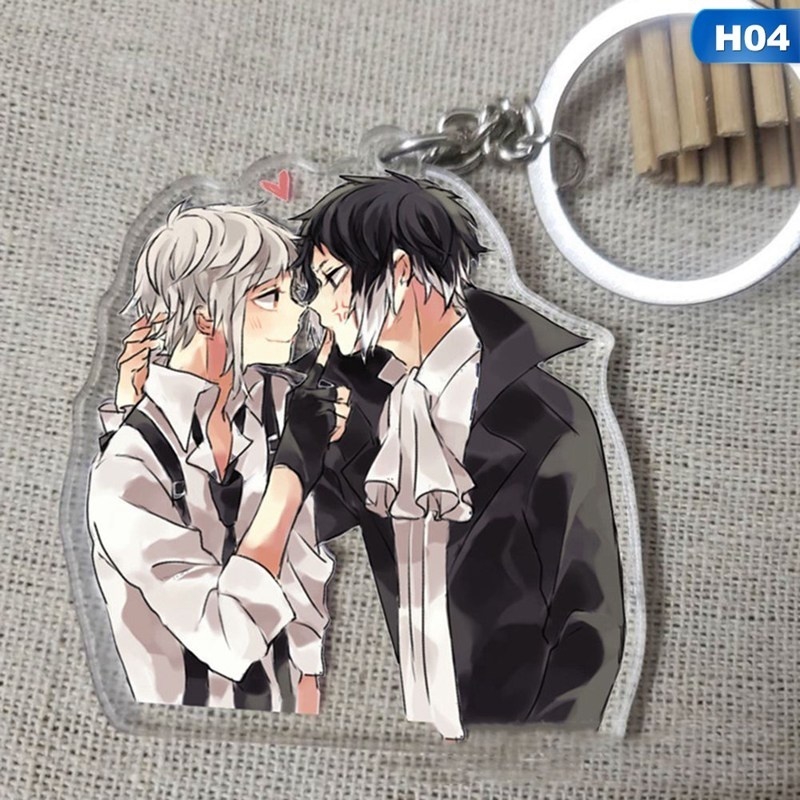 Anime Bungou Stray Dogs Atsushi Custom Made Acrylic Keychain Gift ...