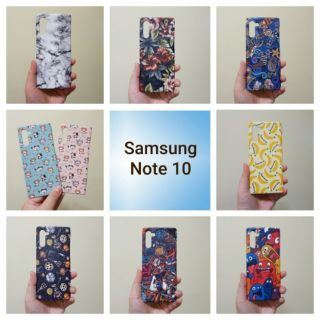 เคสแข็ง Samsung Note 10 มีหลายลาย เคสไม่คลุมรอบนะคะ เปิดบน เปิดล่าง (ตอนกดสั่งซื้อ จะมีลายให้เลือกก่อนชำระเงินค่ะ)