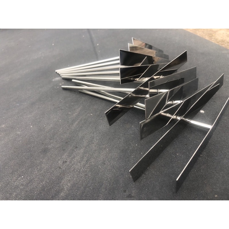 ไม้หมุนเครปสแตนเลสแท้100%