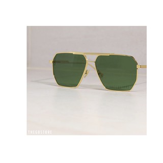 แว่นกันแดด BOTTEGA VENETA BV1012s Gold/Green 100% AUTHENTIC