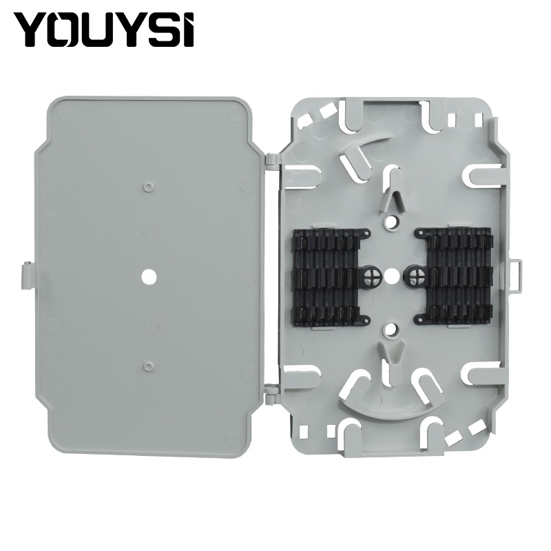 10PCS 12 Cores Optical Fiber Splice Tray FTTH Fusion Tray with Cover used in Fiber Closure Distribut