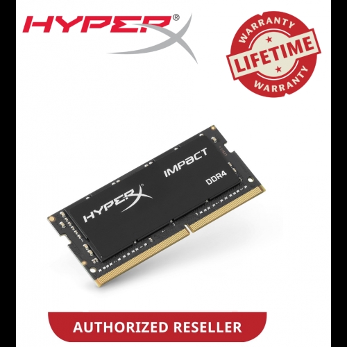 หน่วยความจําโน้ตบุ๊ก HyperX 16GB 2666MHz IMPACT DDR4 CL15 (HX426S15IB2/16)