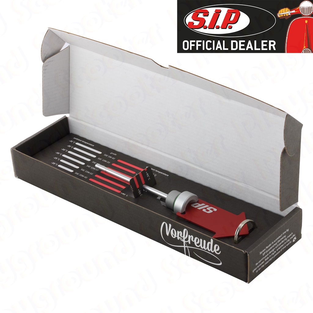 (S.I.P. PORDOI) ก้านวัดน้ำมันเครื่องสำหรับ new vespa รุ่น GTS, GTV, Lambretta x300 - รูปที่ 2