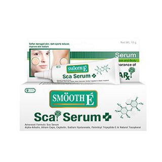 SMOOTH E SCAR SERUM FACE&amp;BODY 10G (ครีมทาแผลเป็น)