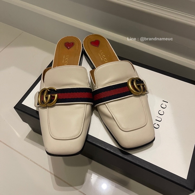 รองเท้า gucci slipper  37.5