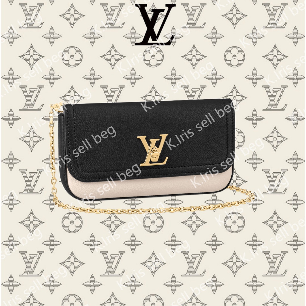 Louis Vuitton/ LV/ LOCKMEกระเป๋าคลัช