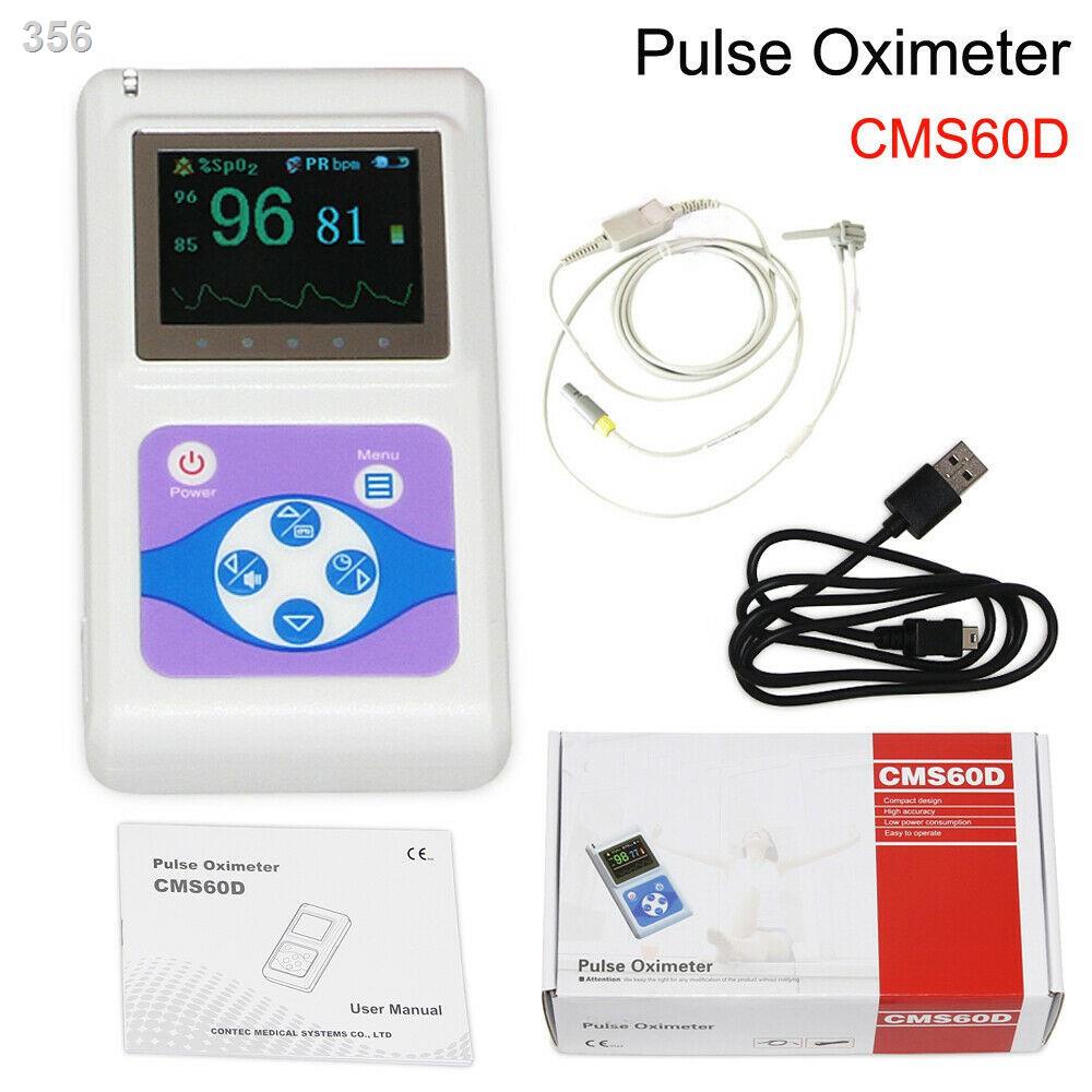 ℗☑CONTEC CMS60D Handheld Pulse Oximeter USB PR HR Monitor Paediatric SPO2 Probe+Software v1CC