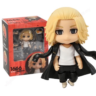 Nendoroid Mikey Manjiro Sano 1666# ฟิกเกอร์ Draken Anime Tokyo Revengers 1813 ของเล่นสําหรับเด็ก