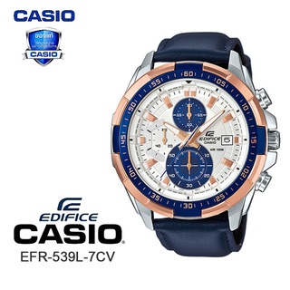 นาฬิกาคาสิโอ EDIFICE รุ่น EFR-539L นาฬิกาผู้ชาย กันน้ำ รับประกัน 1 ปี