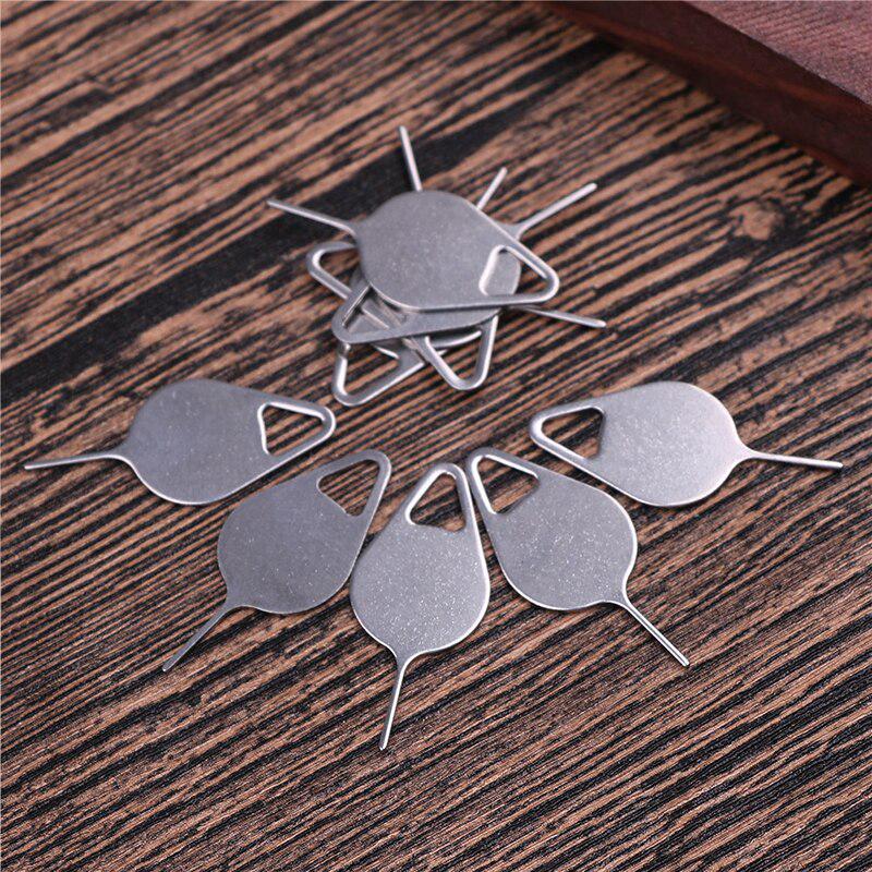 10PCS/Lot Sim Card Tray Removal Eject Pin Key Tool