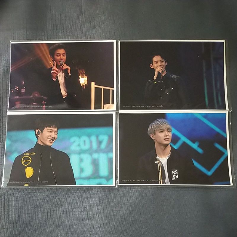 BTOB RANDOM PHOTO 7 ปี 7 MEMBERS EUNKWANG MINYUK CHANGSUB HYUNSIK ILHOON SUNGJAE PENIEL