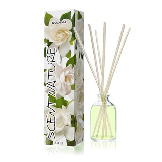 เซนต์ เนเจอร์ ก้านไม้หอม อโรม่า scent nature กลิ่น gardenia ขนาด 50 มิล