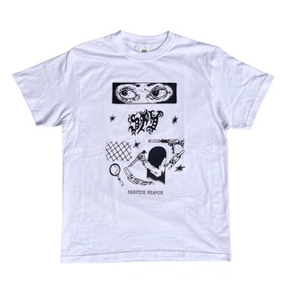 [S-5XL]เสื้อยืดฮาร์ดคอร์ พิมพ์ลาย MERCHCONS 20s-usa SIZE