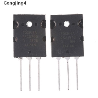 Gongjing4 1คู่ 2Sa1943 &amp; 2Sc5200 Pnp ทรานซิสเตอร์พลังงาน Th