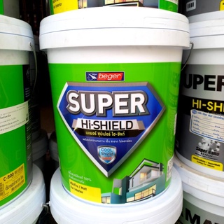 สีทาฝ้าเพดาน เบเยอร์ Super Hishield ขนาด 18.9 ลิตร ด้านพิเศษ