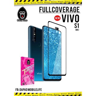 Dapad FULL FRAME  COVER ฟิล์มกระจกกันรอย เต็มจอ รุ่น 2.5D (ของแท้ 100%) สำหรับ Vivo S1