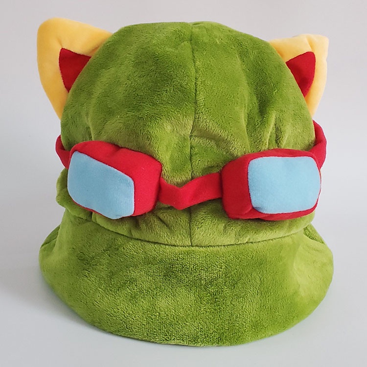 Riot League of Legends Teemo Swift Scout หมวกคอสเพลย์คุณภาพสูงพร้อมตุ๊กตา ของสะสมจากเกม