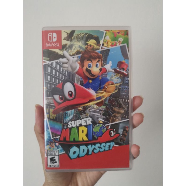 แผ่นเกมมือสอง Super Mario Odyssey / Nintendo Switch (รวมค่าส่งแล้ว)