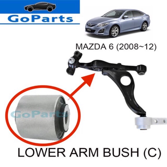 MAZDA 6 (2008~2012) LOWER ARM BUSH GJ6A-34-710A
